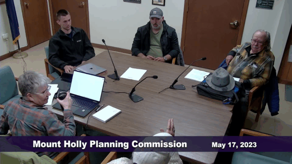 Mount Holly Planning Commission 5/17