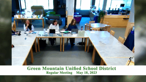 Green Mountain Unified School District 5/18