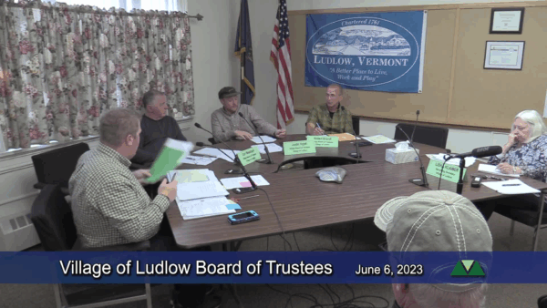 Village of Ludlow Board of Trustees 6/6