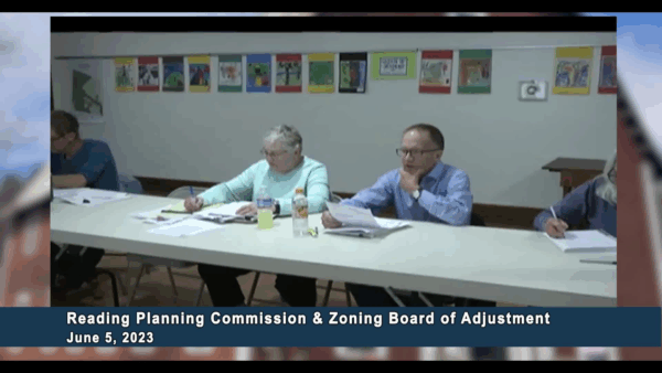 Reading Planning Commission 6/5