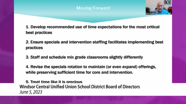 Windsor Central Unified Union School District 6/5