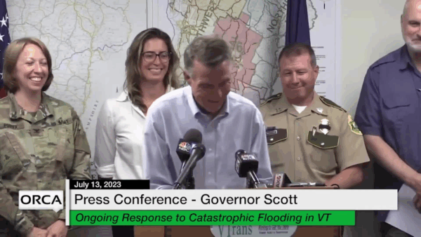 Governor Scott Flood Response Press Conference 7/13
