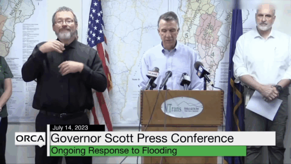 Governor Scott Flood Response Press Conference 7/14