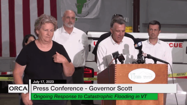 Governor Scott Flood Response Press Conference 7/17