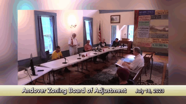 Andover Zoning Board of Adjustment 7/18