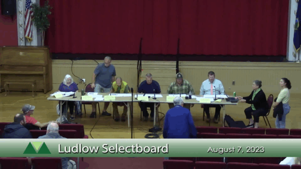Ludlow Selectboard 8/7