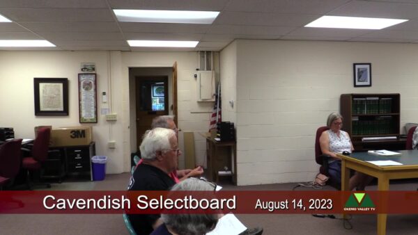 Cavendish Selectboard 8/14