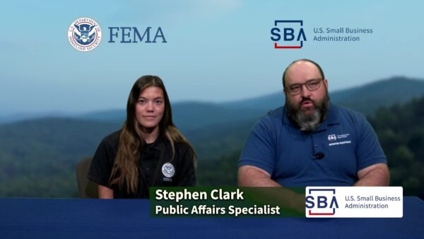 FEMA & SBA Disaster Relief Update 9/1