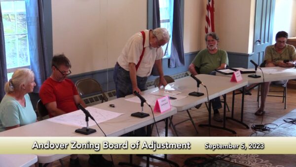 Andover Zoning Board of Adjustment 9/5