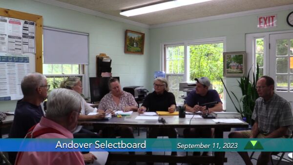 Andover Selectboard 9/11