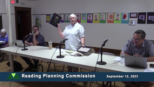 Reading Planning Commission 9/12