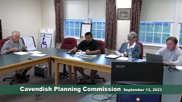 Cavendish Planning Commission 9/13