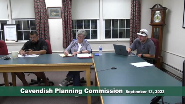 Cavendish Planning Commission 10/4