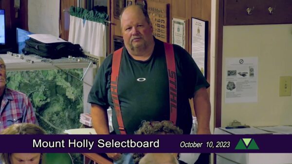 Mount Holly Selectboard 10/10