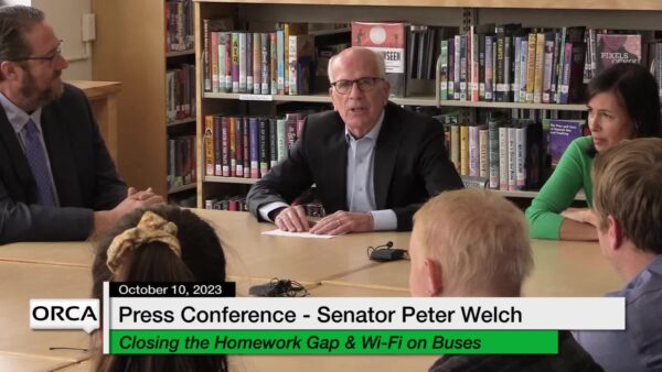 Senator Peter Welch Press Conference