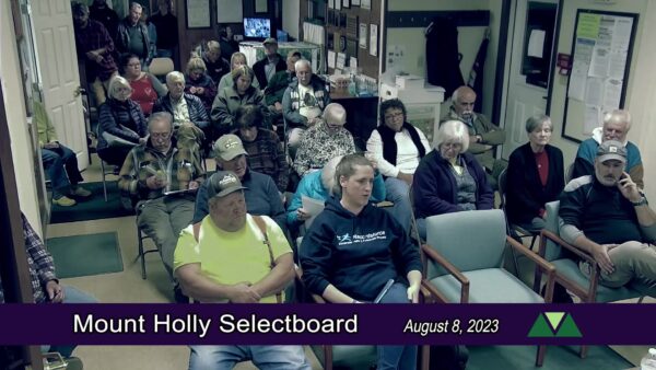 Mount Holly Selectboard- Emergency Services 10/17