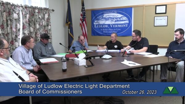 Village of Ludlow Electric Commission 10/26