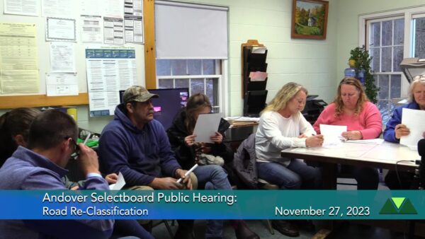 Andover Selectboard 11/27