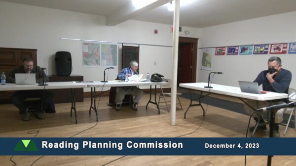 Reading Planning Commission 12/4