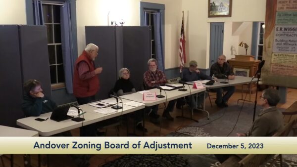 Andover Planning Commission- Short Term Rentals 12/5