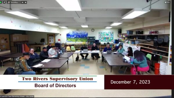 Two Rivers Supervisory Union 12/7