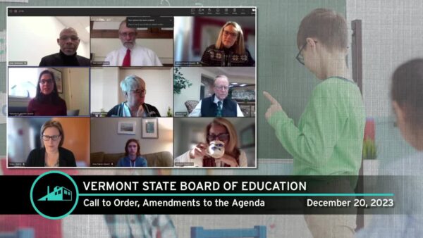 Vermont State Board of Education 12/20