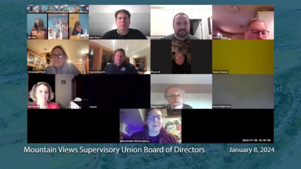 Mountain Views Supervisory Union 1/8/