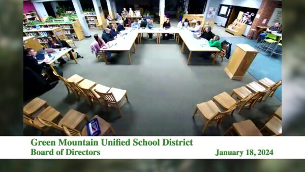 Green Mountain Unified School District 1/18