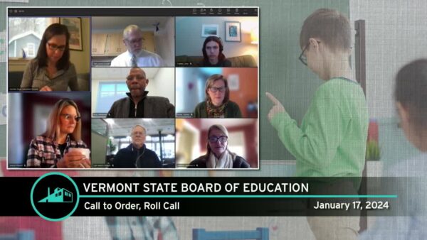 Vermont State Board of Education 1/17