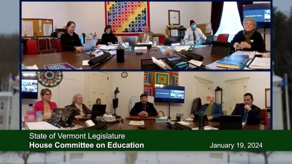 Vermont House Education Committee 1/19