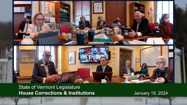 VT House Corrections and Institutions Committee 1/19