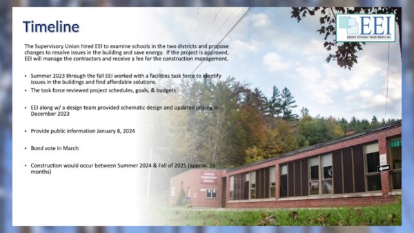 Ludlow + Mount Holly School Upgrades- Presentation / Public Forum