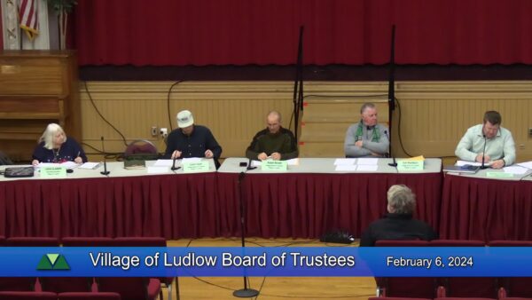 Village of Ludlow Board of Trustees 2/6