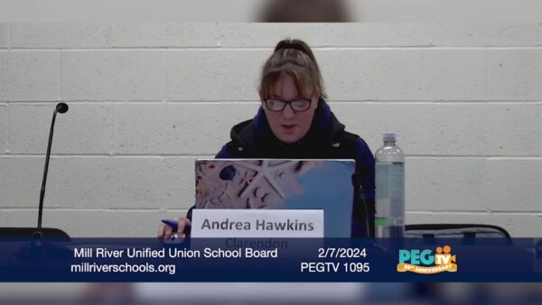 Mill River Unified Union School Dist. Board of Directors 2/7