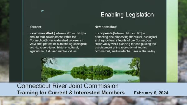 CT River Joint Cmsn. Training for Current & Interested Members