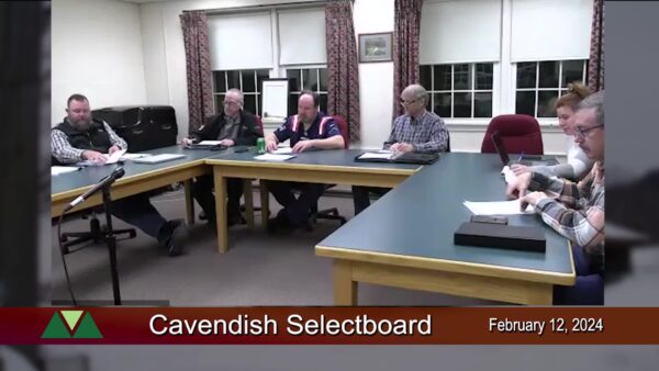 Cavendish Selectboard 2/12