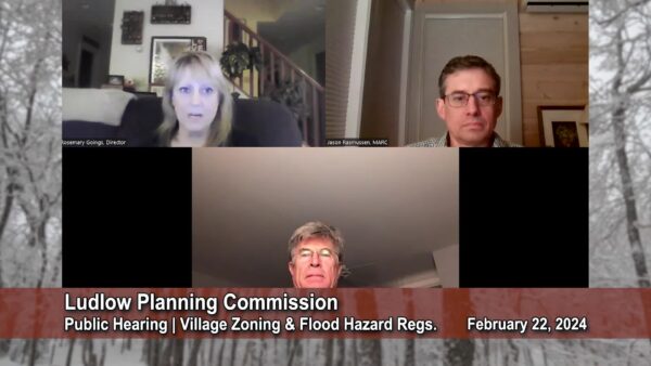 Ludlow Planning Cmsn.- Zoning & Flood Regs. 2/22