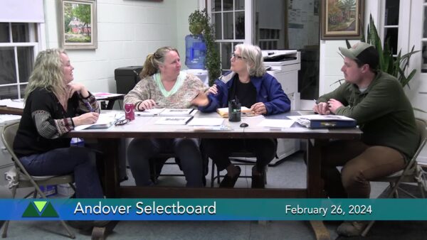 Andover Selectboard 2/26