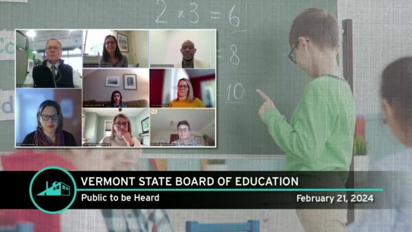 Vermont State Board of Education 2/21