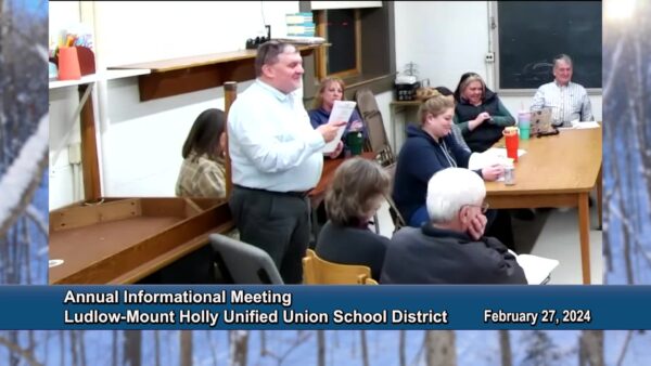 Ludlow-Mt. Holly Unified School Dist. Info. Meeting 2/27
