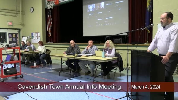 Cavendish Town Meeting