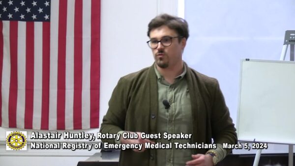 Ludlow Rotary Club Guest Speaker- Administering Narcan