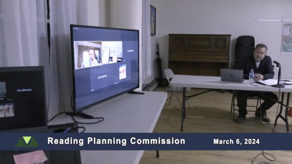 Reading Planning Commission 3/6
