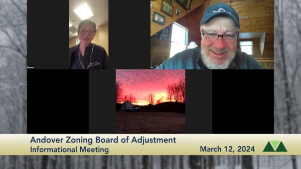 Andover Zoning Board of Adjustment 3/12