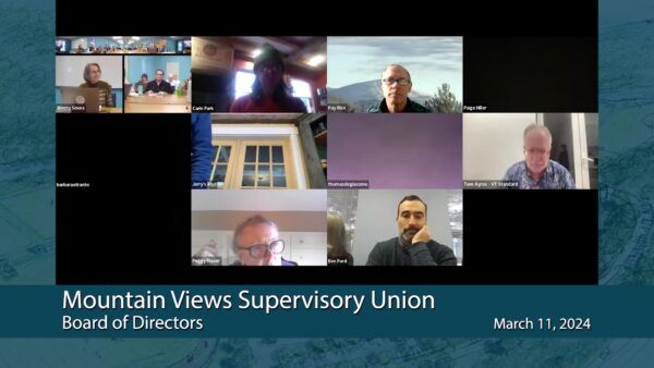 Mountain Views Supervisory Union & School District 3/11