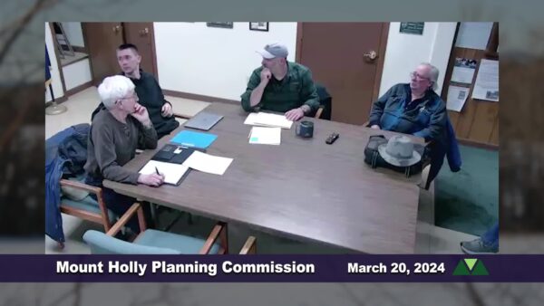 Mount Holly Planning Commission 3/20