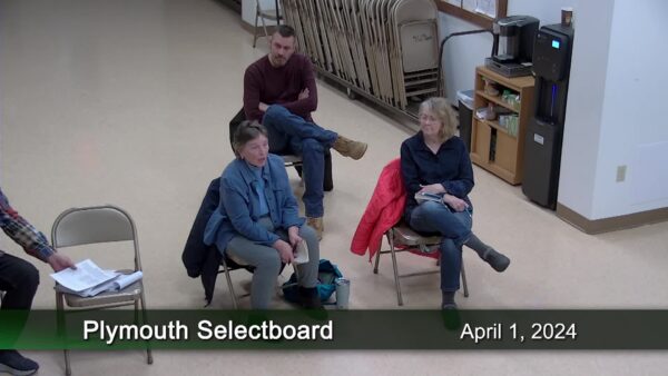 Plymouth Selectboard 4/1