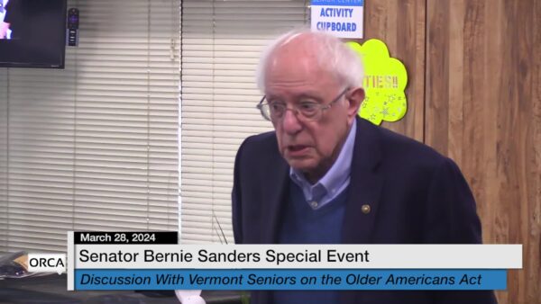 Sen. Sanders- Discussion w/ VT Seniors on Older American Act