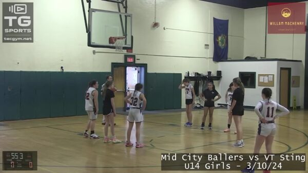 Girls Youth Basketball Mid City Ballers vs. VT Sting