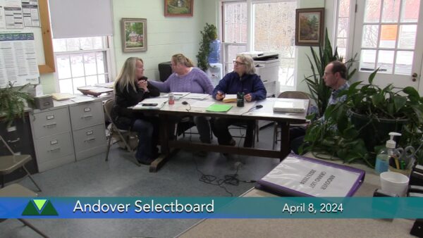 Andover Selectboard 4/8